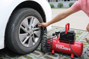 3 Gallon Oil Free Portable Air Compressor, Red