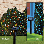 Festive Outdoor String Lights, Solar Powered, 60 Lights