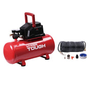 3 Gallon Oil Free Portable Air Compressor, Red