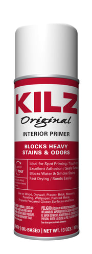  Original Oil-Base Aerosol Primer, Sealer & Stainblocker, White, 13 oz.