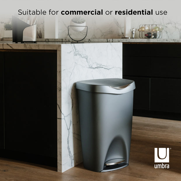 13 Gallon (50L) Trash Can with Lid