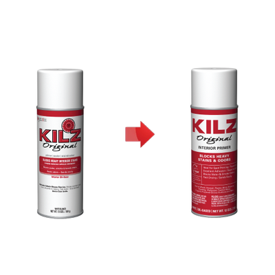  Original Oil-Base Aerosol Primer, Sealer & Stainblocker, White, 13 oz.