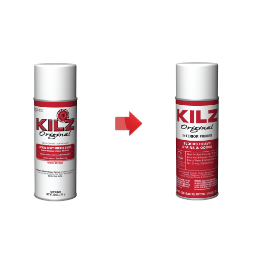  Original Oil-Base Aerosol Primer, Sealer & Stainblocker, White, 13 oz.
